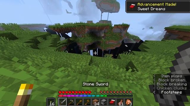 Survival Minecraft but the world is a bunch of Floating Islands | Minecraft смотреть онлайн