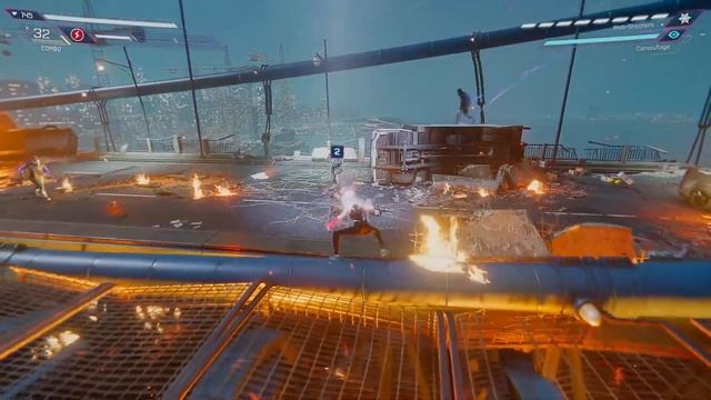 This is straight out of movie, Spider-Gwen vs Thinkerer смотреть онлайн