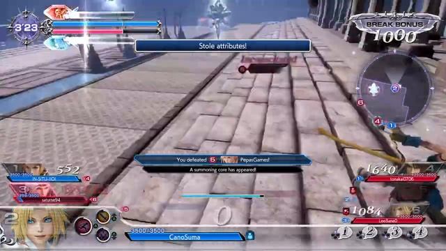 Final Fantasy DISSIDIA NT BETA - Zidane Tribal [Online match] смотреть онлайн