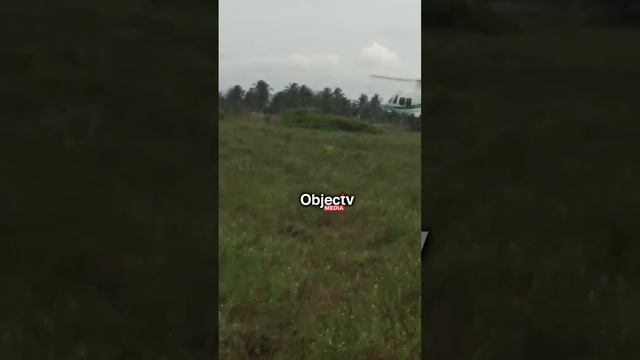 Nigeria Govt’s Chopper Spotted As it Lands Suspiciously in A Southwest Forest... смотреть онлайн