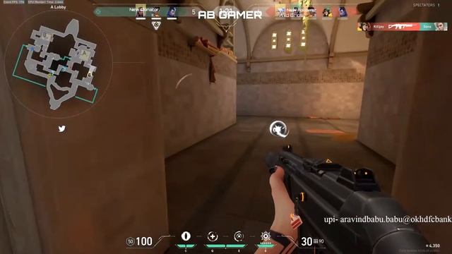 VALORANT live gameplay | AB GAMER YT |tamil streamer #nontoxic смотреть онлайн