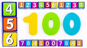 Пишем Числа от 1 до 100 на ярких Листочках!