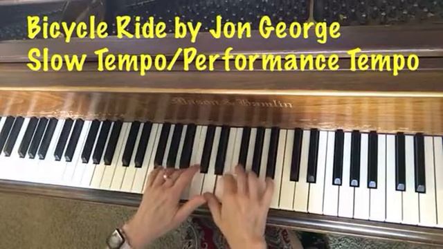 #116 Bicycle Ride by Jon George (Slow Tempo/Performance Tempo) смотреть онлайн