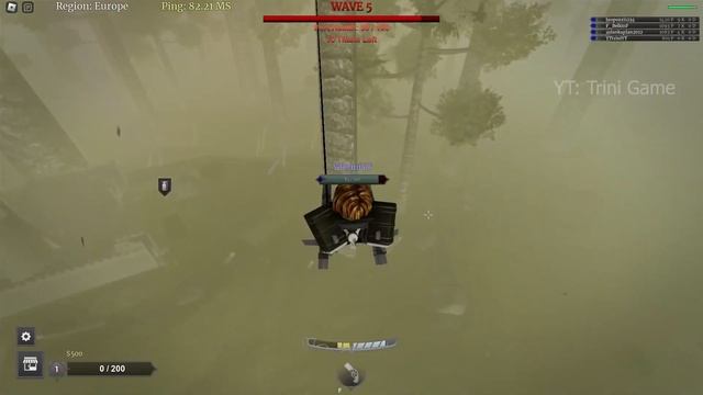 I Became The Colossal Titan In Titan Warfare... - ROBLOX(GamePlay)