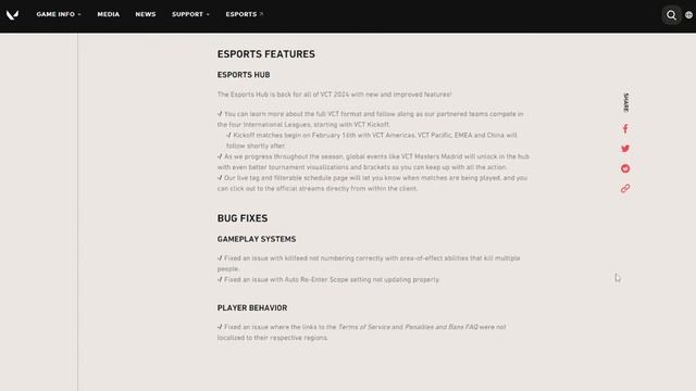 Valorant Patch Notes 8.02 (Viper artwork, Esports Hub returns) смотреть онлайн