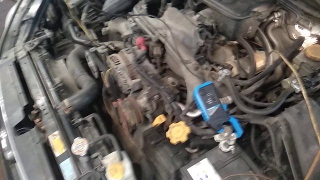 Замер компрессии на субару осциллографом. смотреть онлайн