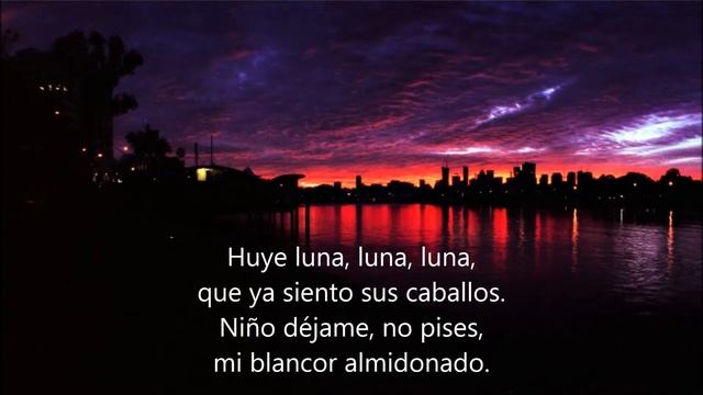 Alba Vega. Romance de la luna. Federico García Lorca смотреть онлайн