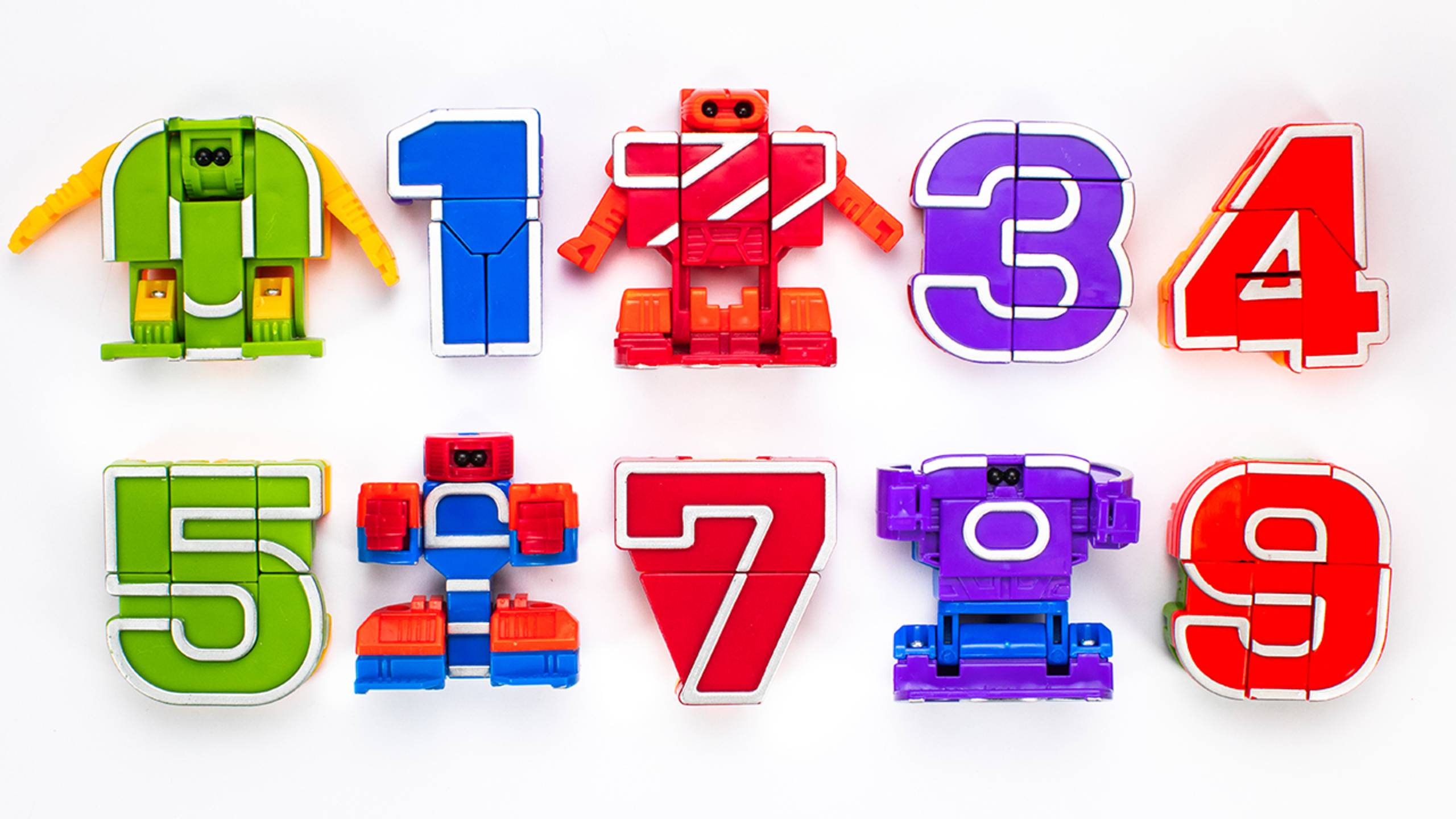 Роботы - Цифры. Трансформеры! смотреть онлайн