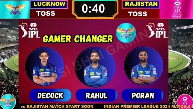 LIVE RR vs LSG ipl match 4🔴LIVE LUCKNOW vs RAJISTAN IPL MATCH 4🔴LIVE TATA IPL 2024 | LIVE IPL смотреть онлайн