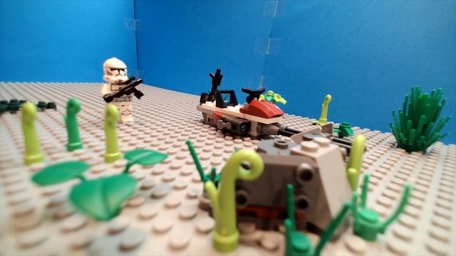 "FRIENDLY FIRE" - (A LEGO Star Wars Stop Motion) смотреть онлайн