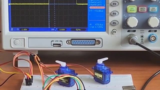Управление сервоприводами через I2C с помощью контроллера Robointellect Controller 001 и Repka Pi смотреть онлайн
