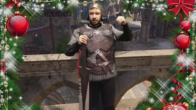 Когда пытаешься снять поздравление с Новым Годом