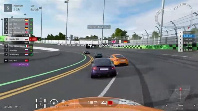 Gran Turismo™SPORT | Daily Race A | BB Raceway | Audi TT 3.2 Quattro ''03 | Onboard смотреть онлайн