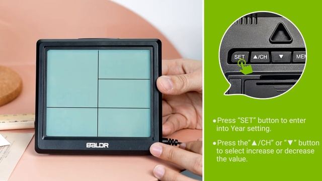 BALDR B0389 DIGITAL WIRELESS WEATHER STATION WITH 3 REMOTE SENSORS SIMPLE OPERATION VIDEO смотреть онлайн
