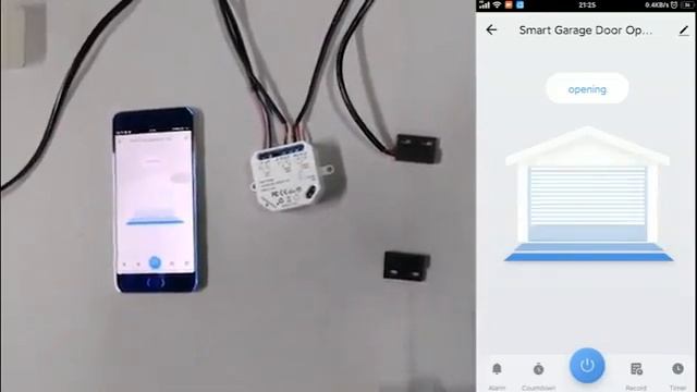 Smart Life Garage Door Sensor Opener Controller WiFi Switch смотреть онлайн
