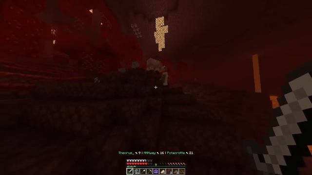 VOD // Minecraft Manhunt 7 - Tibro, Potatoz, Théorus, Jean