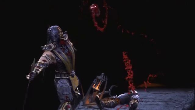 Mortal Kombat: Scorpion's "Split Decision" Fatality смотреть онлайн