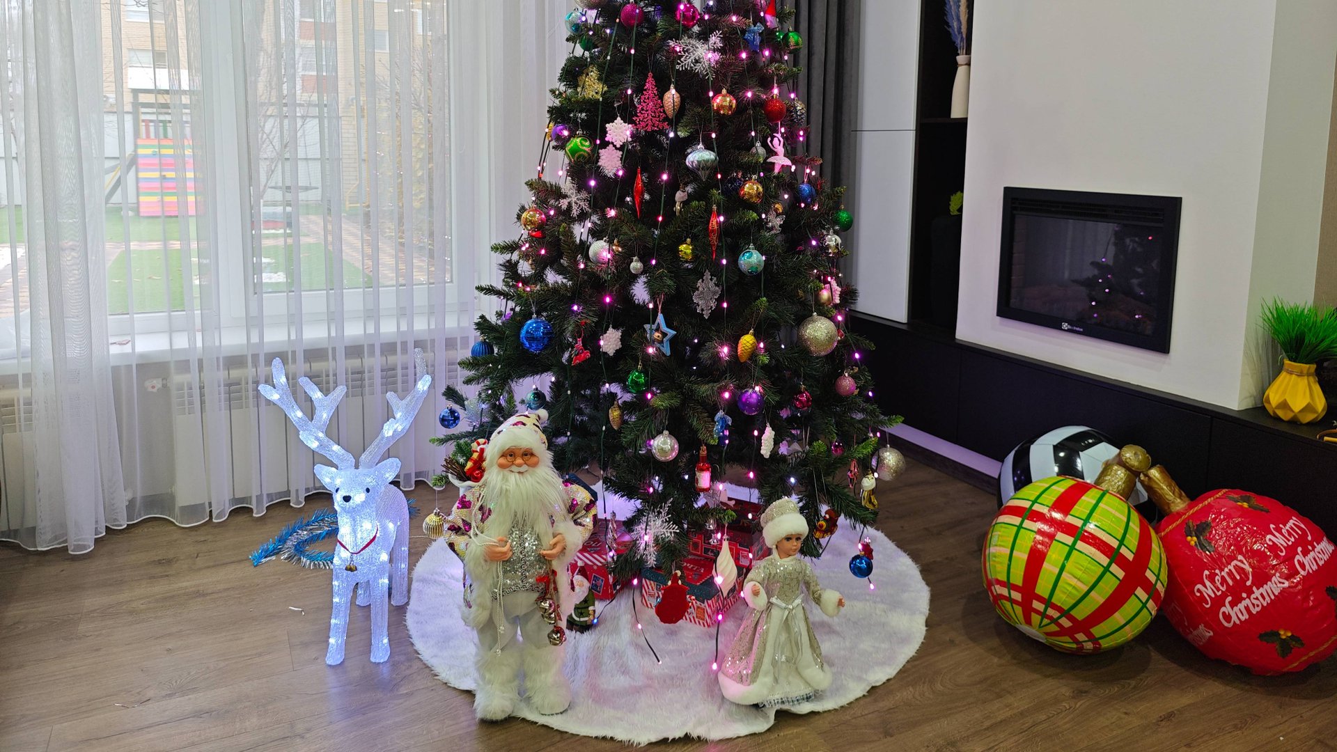 Украшаем дом к Новому году (часть 1) смотреть онлайн