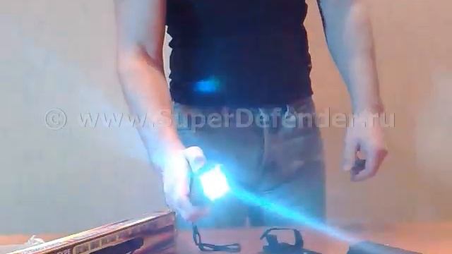 Электрошокер ОСА-802 с сиреной Тест www.SuperDefender.ru смотреть онлайн
