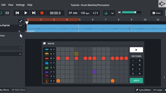 BandLab Tutorial: Using the Drum Machine part 1 смотреть онлайн