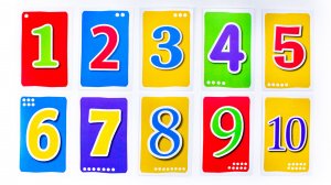 Учимся Считать до 10. Счётный Материал для Малышей.