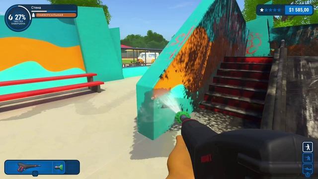 PowerWash Simulator СКЕЙТ-ПАРК