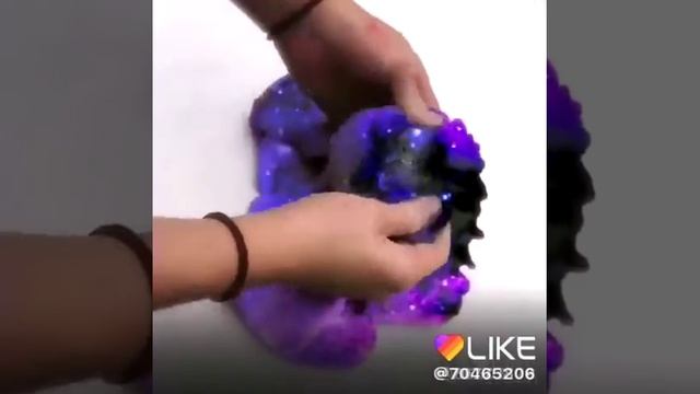 Слайм космос😍 смотреть онлайн