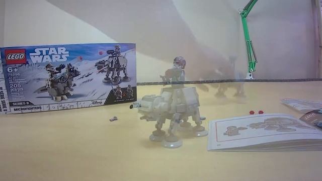 LEGO AT-AT vs Tauntaun Microfighters (75298) Time Lapse Build смотреть онлайн