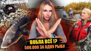 РЫБНОВОСТИ №9 Вобла закончилась! Штраф за ОДНУ рыбу 500.000 рублей!