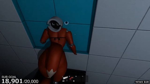 Find A Hidden Wall 🦊Foxy  × WTF MAP Challenge│ Haydee FNaF Mod LIVESTREAM 001
