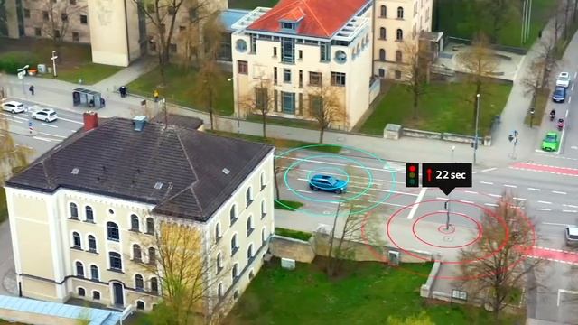 Audi Traffic Light Information | Audi networks with traffic lights in Düsseldorf смотреть онлайн
