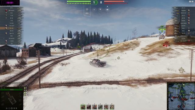 World Of Tank.Играем.Качаем танки.Просто на лайте.Под музыку смотреть онлайн