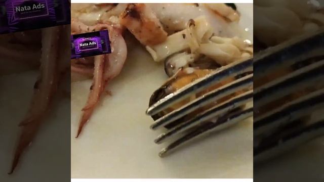 #di_mare #mixed #shrimp #mussels #squid #Салат #Ди_маре #из_морепродуктов #кревет #каракатица #кал смотреть онлайн