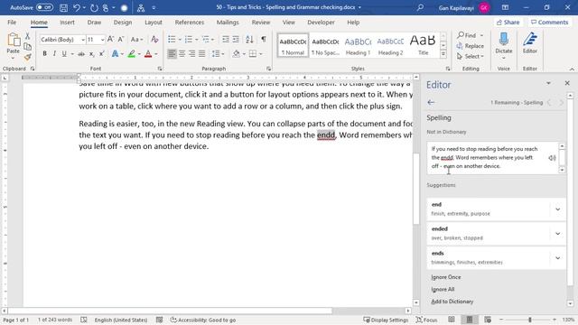 50 Tips and Tricks Spelling and Grammar checking смотреть онлайн