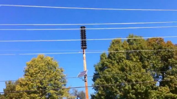 Talking Tornado Siren Test