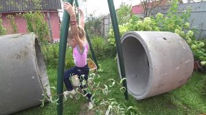 ВЛОГ Колодец на даче. Начинаем :) 7.09.2017