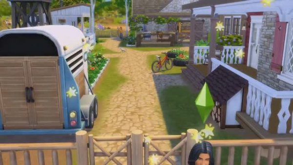 КОННОЕ РАНЧО (строительство в симс 4)#thesims4