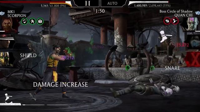 MK Mobile - MK1 Scorpion VS Nightmare 180! NO Tagging! смотреть онлайн