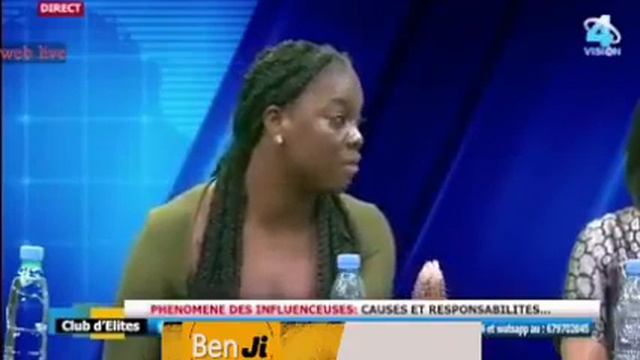 Laure Moa Minga sur vision 4 avec le Pr. Bayebeck смотреть онлайн