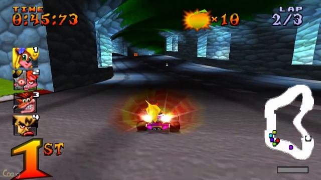 Crash Team Racing - Coco Bandicoot (Coco Park) смотреть онлайн