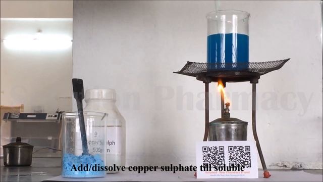 Crystallization Process | How to Make Crystals of Copper Sulphate | Crystallization of CuSO4 смотреть онлайн