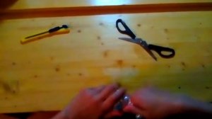 Дымовая шашка из шарика для пинг понга