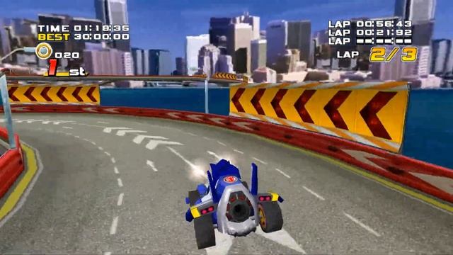 Sonic Adventure 2 - Kart Racing, 2/3 смотреть онлайн