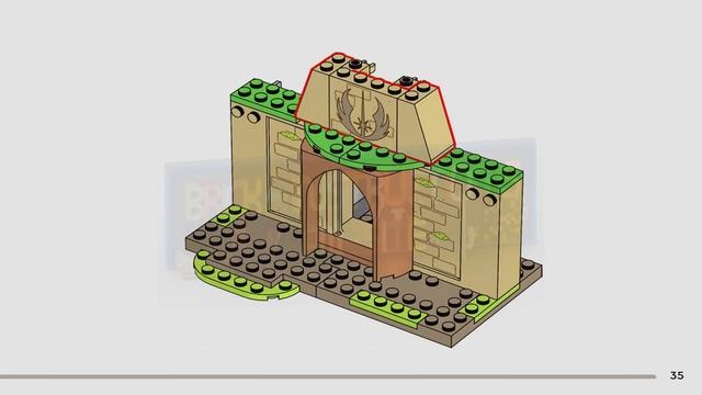LEGO Instructions - Star Wars - 75358 - Tenoo Jedi Temple (Book 3)
