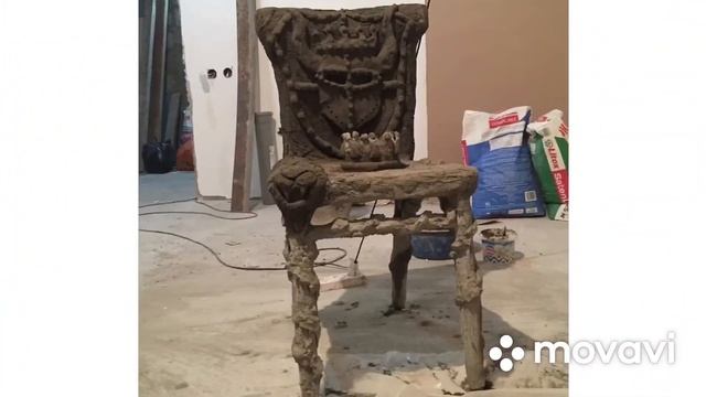 СКУЛЬПТУРА ТРОН...АРТБЕТОН... смотреть онлайн