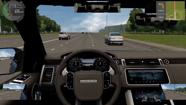 City Car Driving.Range Rover Sport SVR