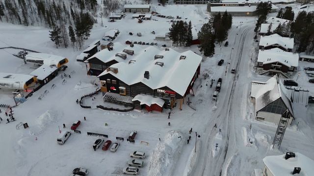 DJI Quickshots Cinematic 4k with ND Filters Mini 4 Pro - Lapland - Intelligent Flight Modes смотреть онлайн