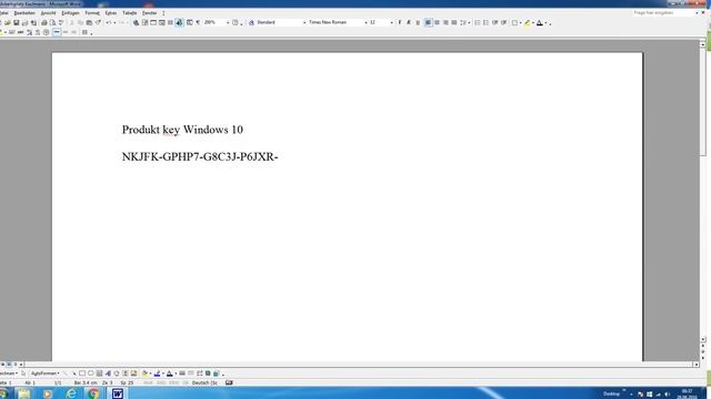 Windows 10 Activation Key 2016
