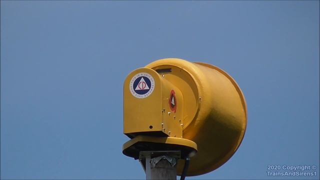 ACA P-15 Tornado Siren Test, Alert Signal - Meansville, GA 6/3/2020 смотреть онлайн