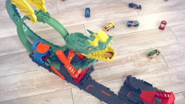 Hot Wheels City Dragon Drive Firefight (HDP03) ฮอตวีลซิตี้ ชุดรางมังกรบุกสถานีดับเพลิง смотреть онлайн